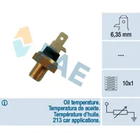 FAE Sensor, Öltemperatur