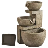 Smart Garden Wasserspiel Solar-Wasserfall Kaskade 49 cm Balkon Garten Terrasse, (1 tlg)