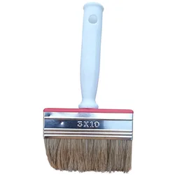 varivendo Standard Flächenstreicher 100x30mm Pinsel Malerpinsel Flachpinsel für Farbe Lack Lasur Streichen Renovieren Malerarbeiten Zubehör Holz Wände