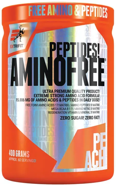 Extrifit Aminofree Peptides (400 g, Pfirsich)