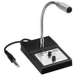 MONACOR ECM-200, Mikrofon für Präsentationen, 40 dB, 60 - 12000 Hz, 1000 Ohm, Ka