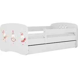 raumhirsch furniture Kinderbett 80 x 160 cm Holzwerkstoff weiß