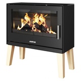 Justus | Kaminofen | Dias XL | 8 kW | mit Fuß-Set Holz