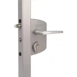 Locinox Industrieschloss Silber 4-Loch Mont.f.60-80mm Profile