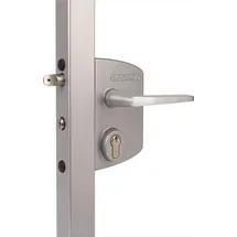 Locinox Industrieschloss Silber 4-Loch Mont.f.60-80mm Profile