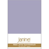 JANINE 5007 Mako-Feinjersey 180 x 200 - 200 x 200 cm lavendel