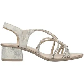 Rieker Plateau-Sandaletten Damen Beige 40