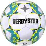 derbystar Apus Light v23 Fußball, weiß gelb, 5