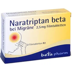 Naratriptan beta bei Migräne 2,5mg