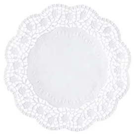 Papstar Tortenspitzen rund weiß Ø 20,0 cm, 100 St.