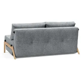 Innovation Living Schlafsofa Polyester 2-Sitzer Grau