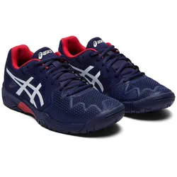Asics Tennisschuhe Gel Resolution 8 Allcourt peacoatblau/rot Kinder