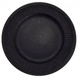 GREENGATE Alice Volcano Speiseteller 27 cm schwarz