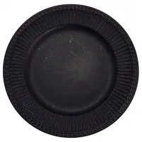 GREENGATE Alice Volcano Speiseteller 27 cm schwarz