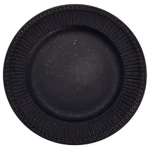 GREENGATE Alice Volcano Speiseteller 27 cm schwarz