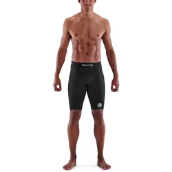 Skins Funktionshose 1-Series Half Tight Short (enganliegend) kurz schwarz Herren