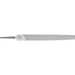 Mühlsägefeile gerade Kanten Flachspitz 150mm Hieb 1 für grobes Schärfen