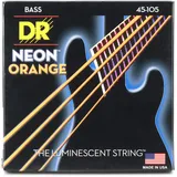DR Strings Neon Orange NOB-45 .045-.105 - Saiten E-Bass