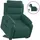 vidaXL Relaxsessel 148 x 79,5 x 0 cm Dunkelgrün elektrisch mit Aufstehhilfe