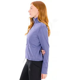 Odlo Damen Grid Fleece Pullover (Größe L, blau)