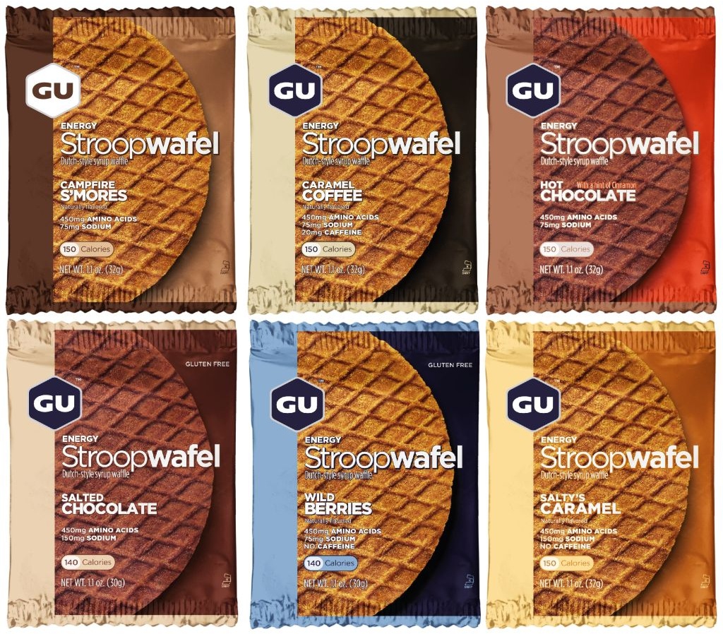 Gu Unisex Stroop Wafle Testpaket (6 Waffeln in 6 Sorten)