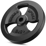 Hantelscheibe Gusseisen 15kg 31mm 3-Grip - MW-O15-kier - Marbo Sport
