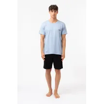 Fila MAN JERSEY PYJAMAS Blau L (52)