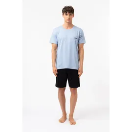 Fila MAN JERSEY PYJAMAS Blau L (52)