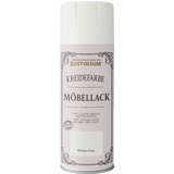 Rust-Oleum Sprühlack Kreidefarbe 400 ml Winter-Grau - Premium Möbellack - ideal für Möbel und Holz - Sprühdose - Holzlack - Spraydose - Lackspray