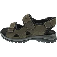 WALDLÄUFER Komfort Sandalen in grau, Gr.: 42