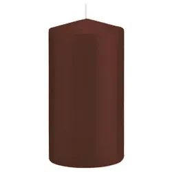 Stumpenkerze  kastanie 618318.125 150x60mm