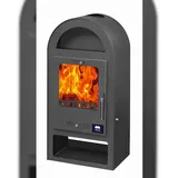 moeby24 Kaminofen Klassik Stahl Anthrazit