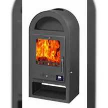 moeby24 Kaminofen Klassik Stahl Anthrazit