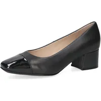 CAPRICE Damen Pumps Kleiner Absatz Elegant, Blau (Ocean Comb), 37 EU