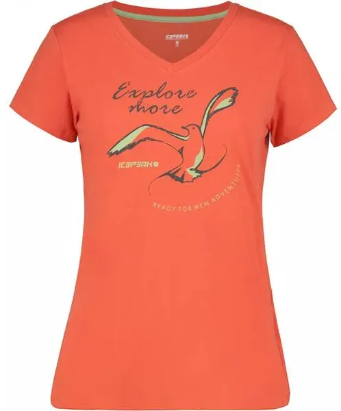 ICEPEAK Damen Shirt BEAUNE, MANDARINE, S