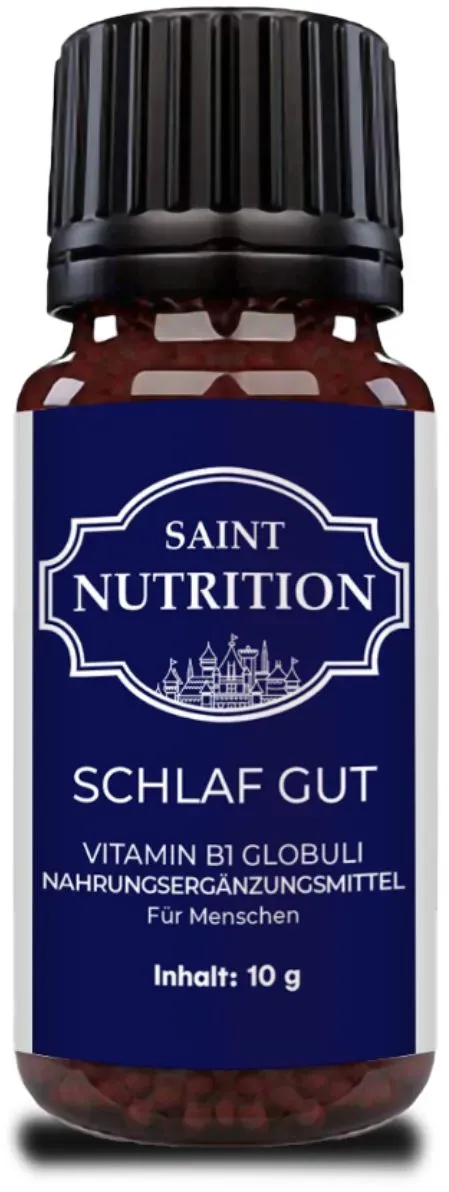 Saint Nutrition® | Schlaf Kügelchen Einschlafhilfe Globuli 10 g