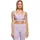 URBAN CLASSICS Color Block Sport-bh Lilac / Viola Blue / Soft Sea Graass S