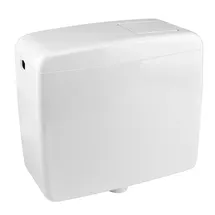 KARIBA WC Aufputz Spülkasten Toilette Spülung 6-9 Liter weiss Zubehör