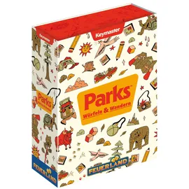Feuerland Spiele Parks Würfeln & Wandern deutsche Version