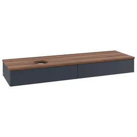 Villeroy & Boch Antao Waschbeckenunterschrank L15_1 1600x190x500mm mit Beleuchtung mit Struktur FK/AP: HG/2