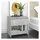vidaXL Nachtschrank 40 x 30 x 39 cm Betongrau