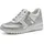 Marco Tozzi Damen Sneaker flach mit Reißverschluss Chunky-Sohle, Weiß (White Comb), 41