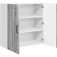 vidaXL Unterschrank Küchenwandschrank 80 x 31 x 80 cm Grau