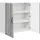 vidaXL Unterschrank Küchenwandschrank 80 x 31 x 80 cm Grau