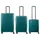 Franky PP15-55-L/69DF/77DF Koffer-Set 3-tlg. blau