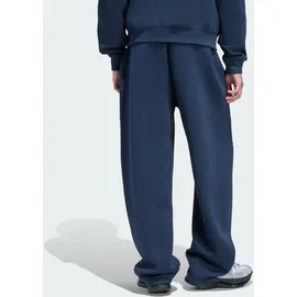 adidas SPACER CUTLINE OPEN HEM HOSE Jogginghose Silberfarben L
