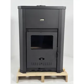 Prity WD W29 Stahl Schwarz/Abdeckplatte Glas
