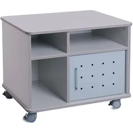 Rocada Bürowagen 72 x 57,5 x 59 cm grau