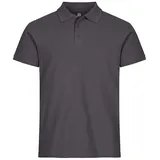 Clique Basic Poloshirt grau L