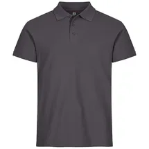 Clique Basic Poloshirt grau L